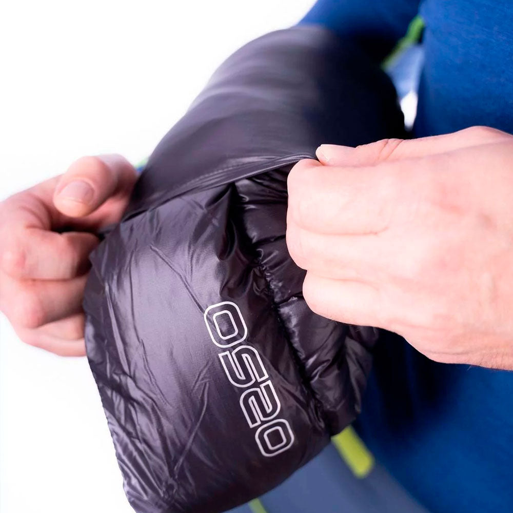 CHAQUETA OS2O NEBULAE 850 HYDRO REPELLENT JACKET BLACK