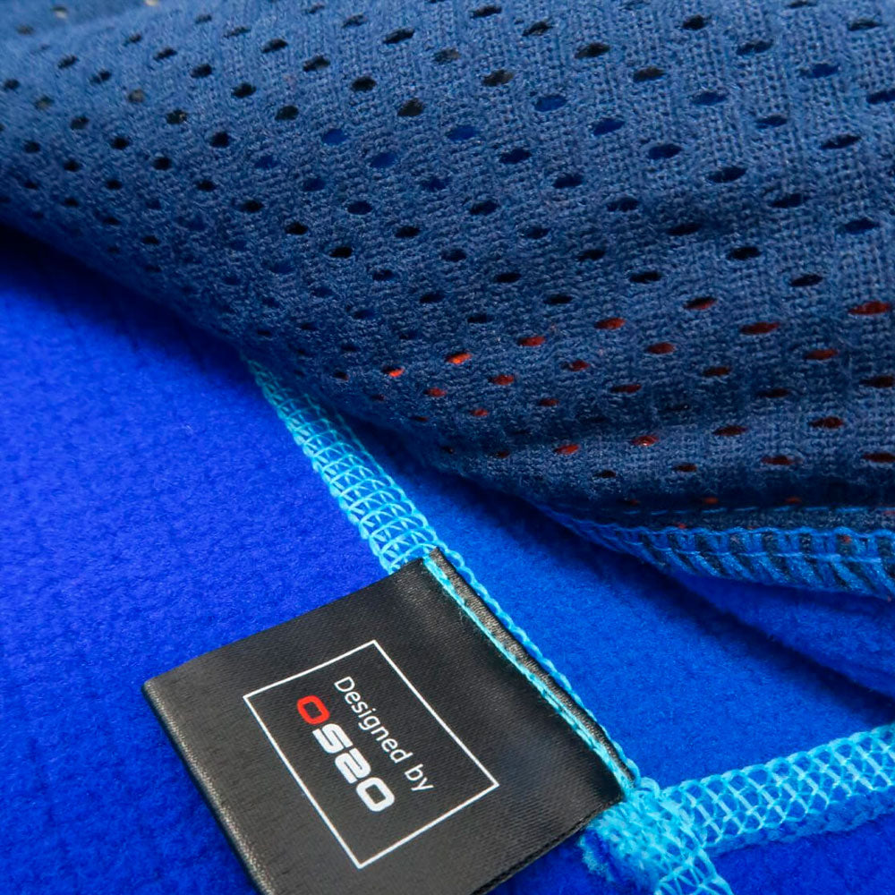 CHAQUETA OS2O POLAIR GRID AZUL NARANJA