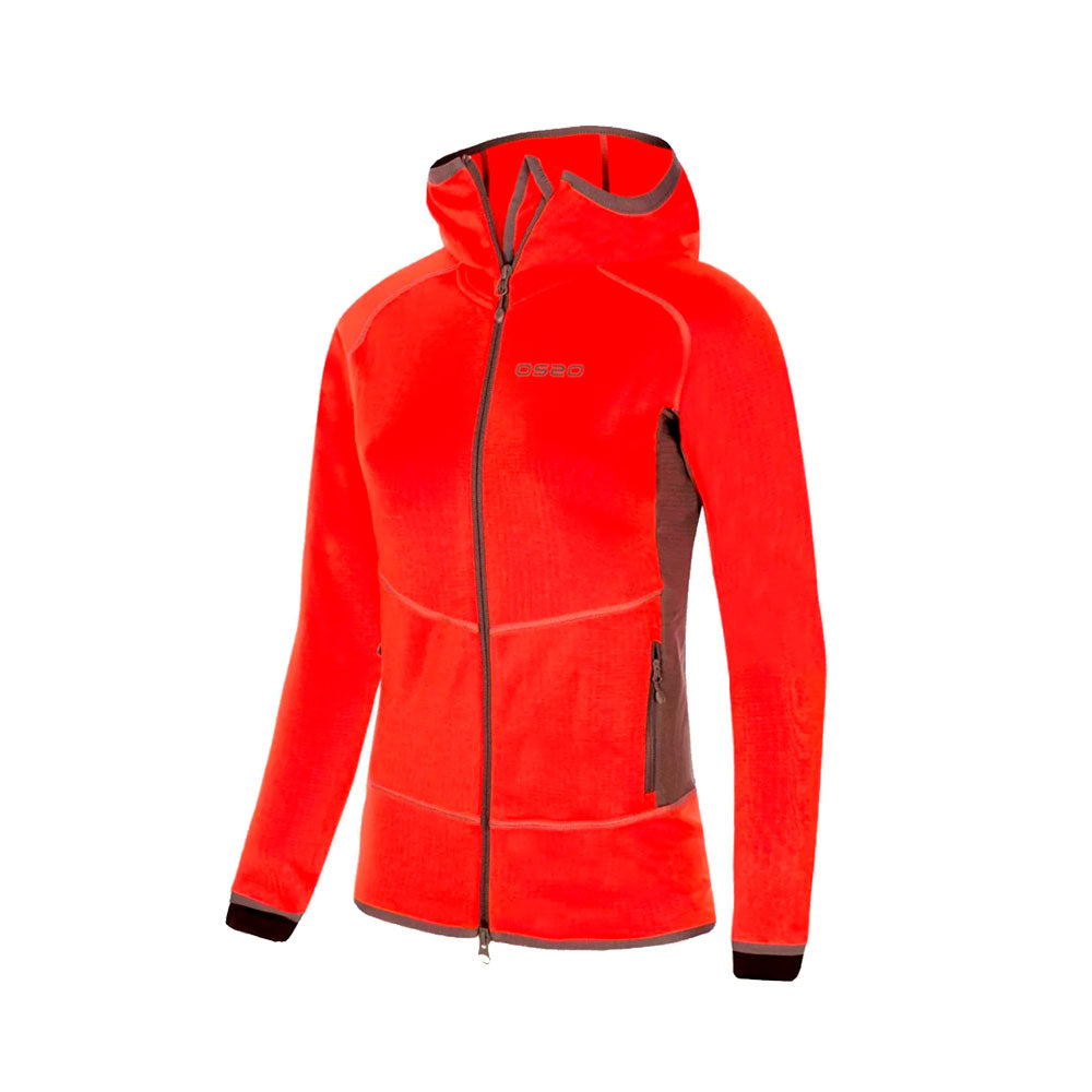 CHAQUETA OS2O POLAIR GRID MUJER CORAL