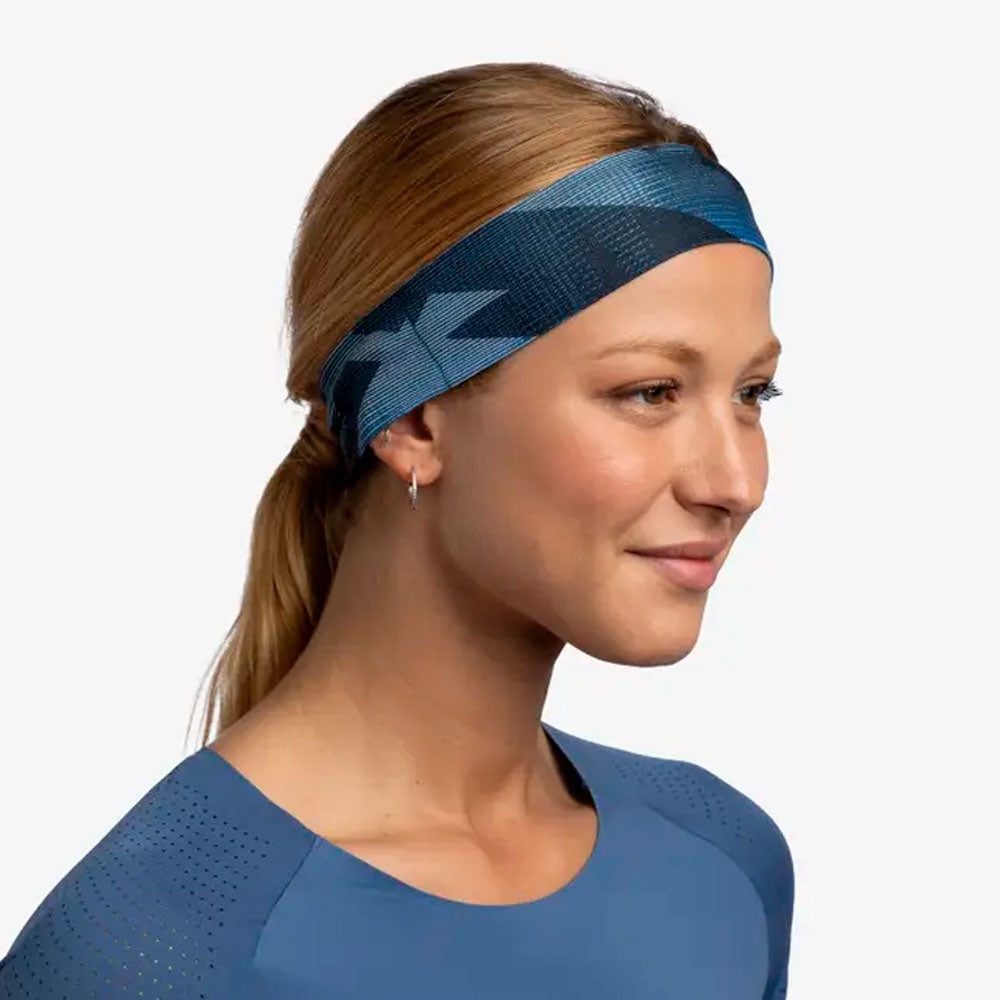 CINTA PARA PELO BUFF COOLNET UV SLIM AHIN AZURE
