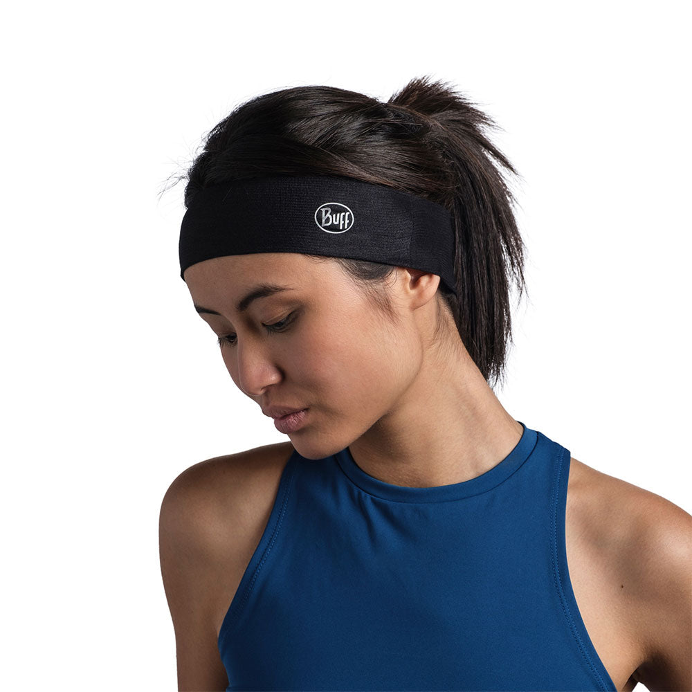 CINTA PARA PELO BUFF COOLNET UV SLIM SOLID BLACK