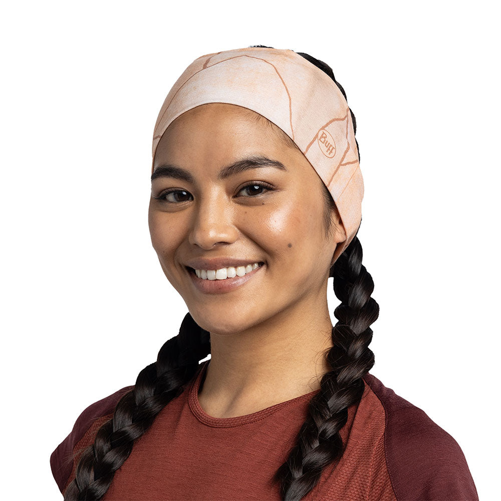 CINTA PARA PELO BUFF COOLNET UV WIDE MOUTAH APRICOT