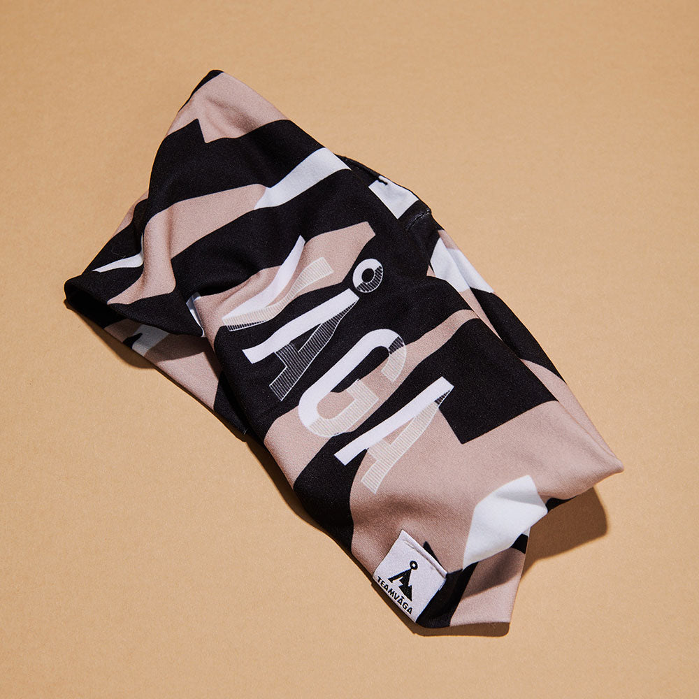 CINTA PARA PELO VÅGA BLACK / TAUPE / MIST BLUE