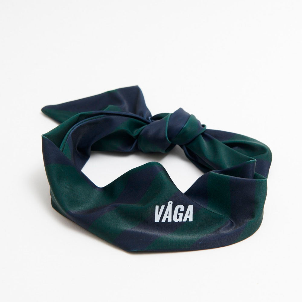 CINTA PARA PELO VÅGA SUMMER TIE BACK NAVY BLUE / RACING GREEN