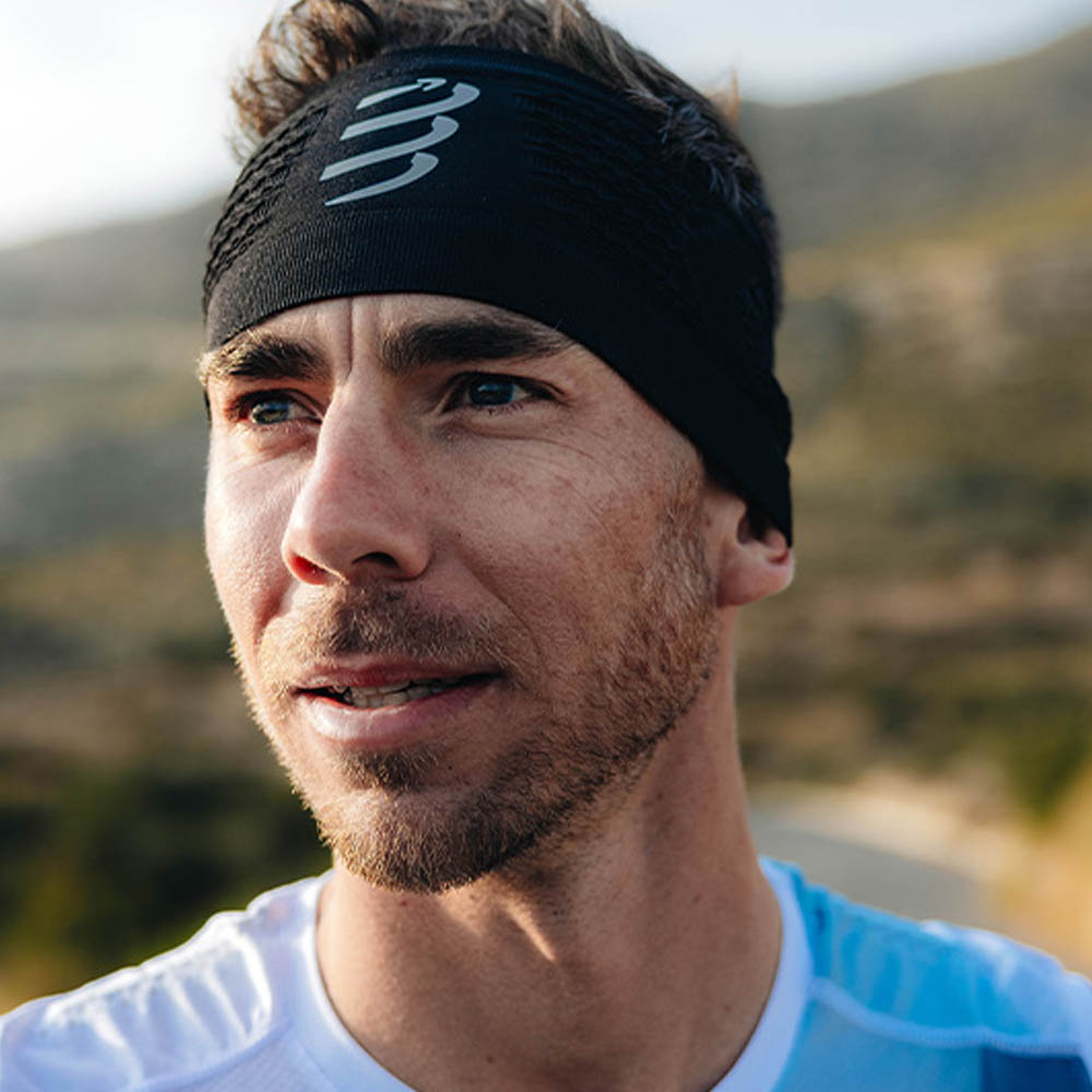 CINTA PARA PELO COMPRESSPORT ON OFF BLACK