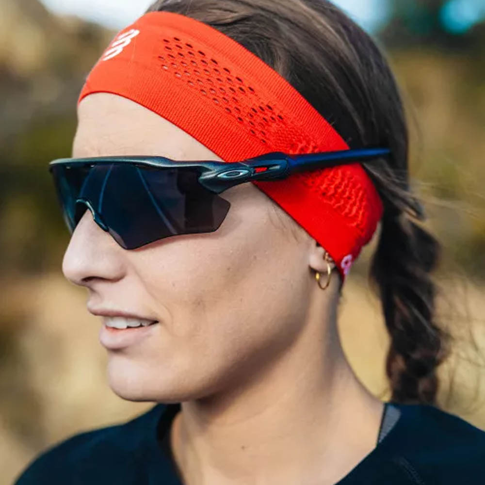 CINTA PARA PELO COMPRESSPORT THIN ON OFF RED