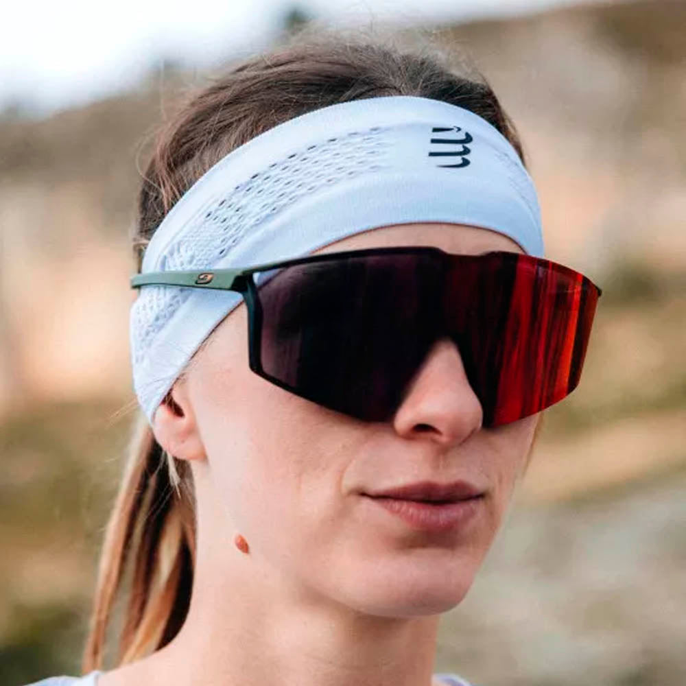 CINTA PARA PELO COMPRESSPORT THIN ON OFF WHITE