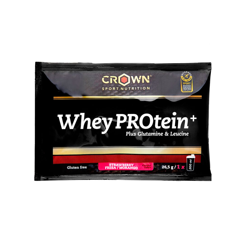 CROWN WHEY PROTEIN + MONODOSIS FRESA