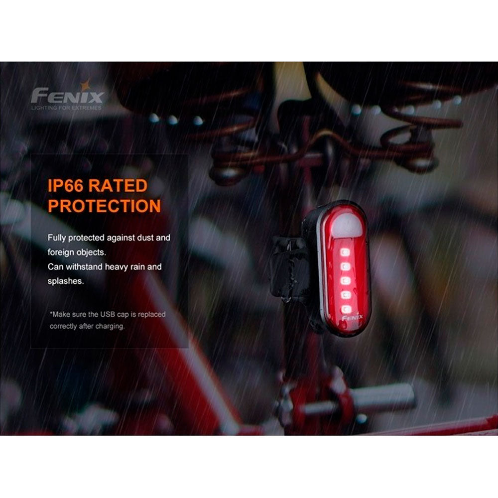 FENIX BC05R V2.0 LUZ ROJA TRASERA PARA RUNNING Y BICI