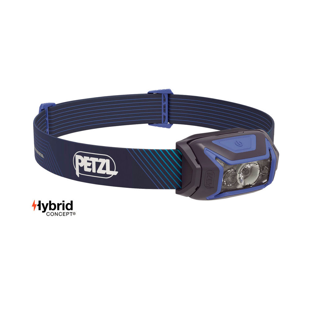FRONTAL PETZL ACTIK CORE 600 LÚMENES AZUL