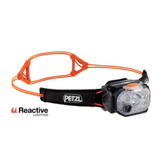 FRONTAL PETZL SWIFT RL 1200 LÚMENES - Black / Orange