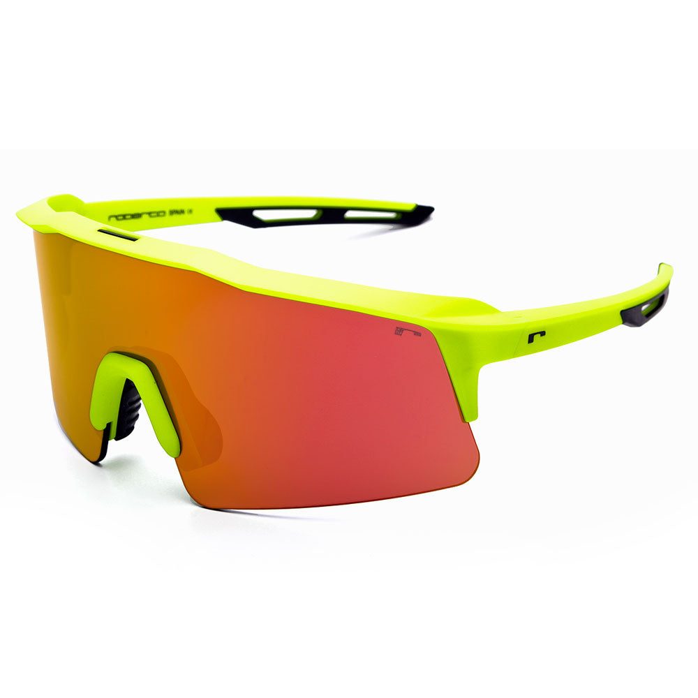 GAFAS DEPORTIVAS ROBERTO R-SERIES 7 FLUOR RED