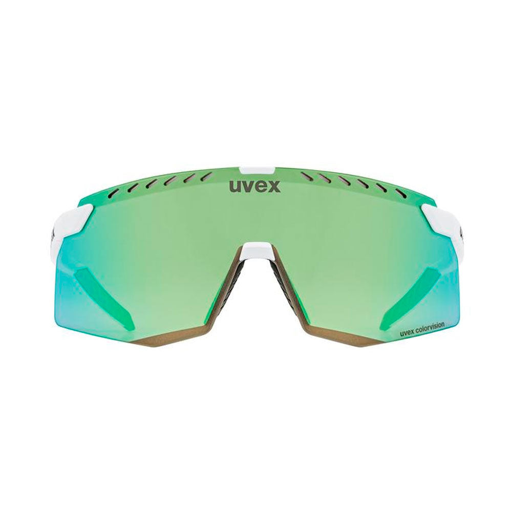GAFAS DEPORTIVAS UVEX PACE STAGE CV WHITE MATT / GREEN