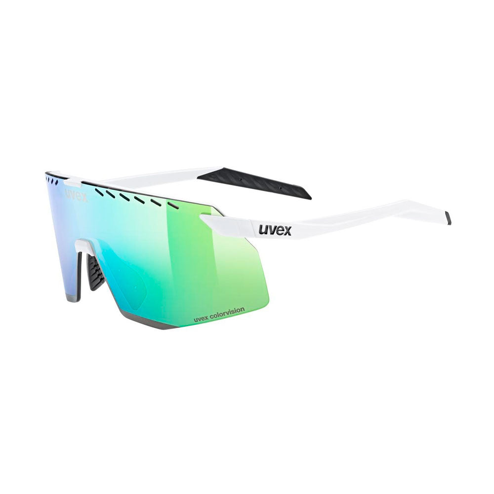 GAFAS DEPORTIVAS UVEX PACE STAGE CV WHITE MATT / GREEN