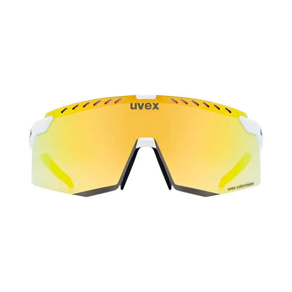 GAFAS DEPORTIVAS UVEX PACE STAGE CV WHITE MATT / YUMMY YELLOW