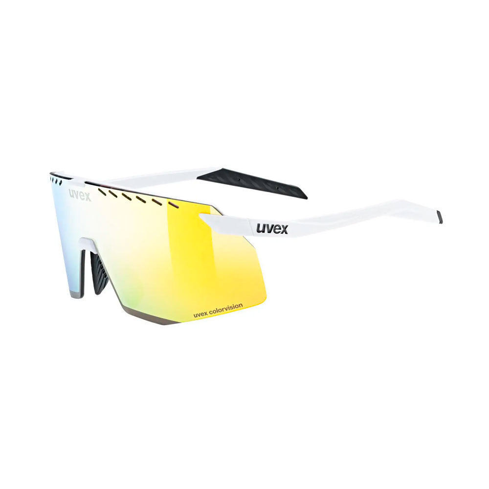 GAFAS DEPORTIVAS UVEX PACE STAGE CV WHITE MATT / YUMMY YELLOW