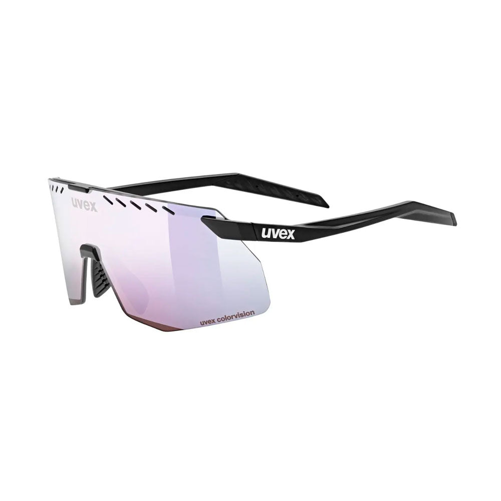 GAFAS DEPORTIVAS UVEX PACE STAGE S CV BLACK MATT / PUSHY PINK