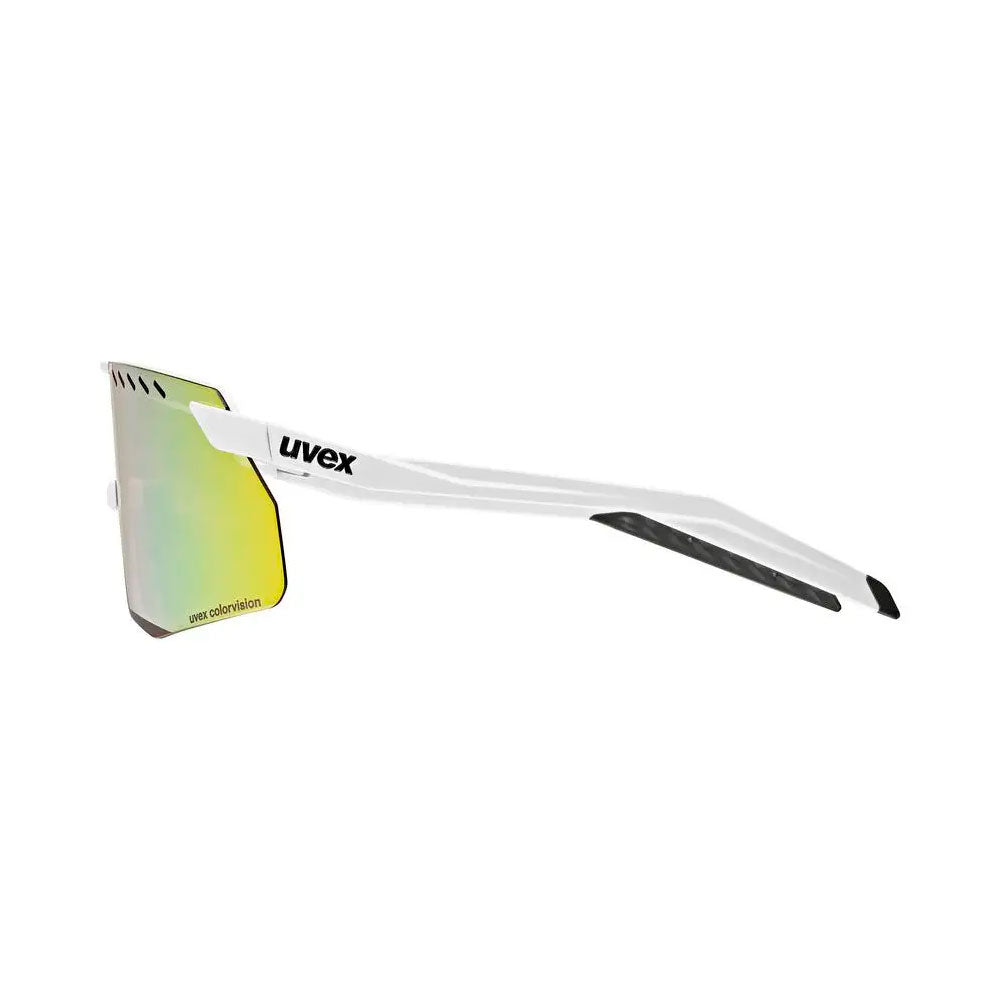 GAFAS DEPORTIVAS UVEX PACE STAGE S CV WHITE MATT / YUMMY YELLOW