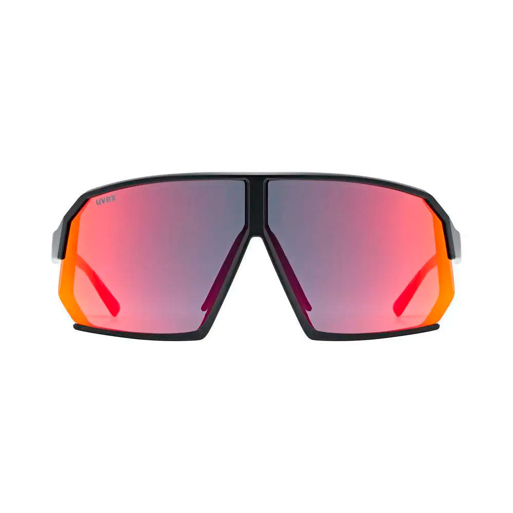 GAFAS DEPORTIVAS UVEX SPORTSTYLE 237 BLACK MATT / MIRROR RED
