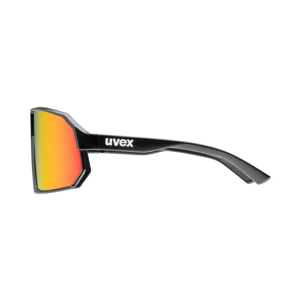 GAFAS DEPORTIVAS UVEX SPORTSTYLE 237 BLACK MATT / MIRROR RED