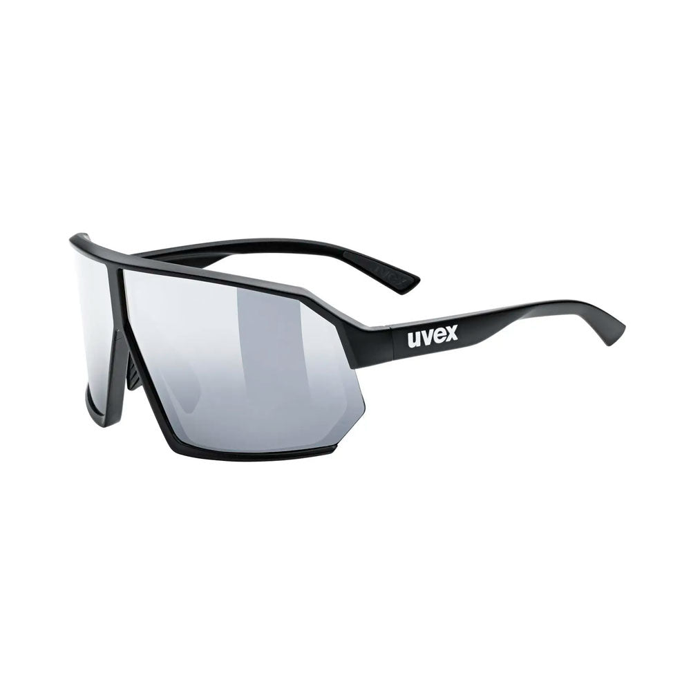GAFAS DEPORTIVAS UVEX SPORTSTYLE 237 BLACK MATT / MIRROR SILVER