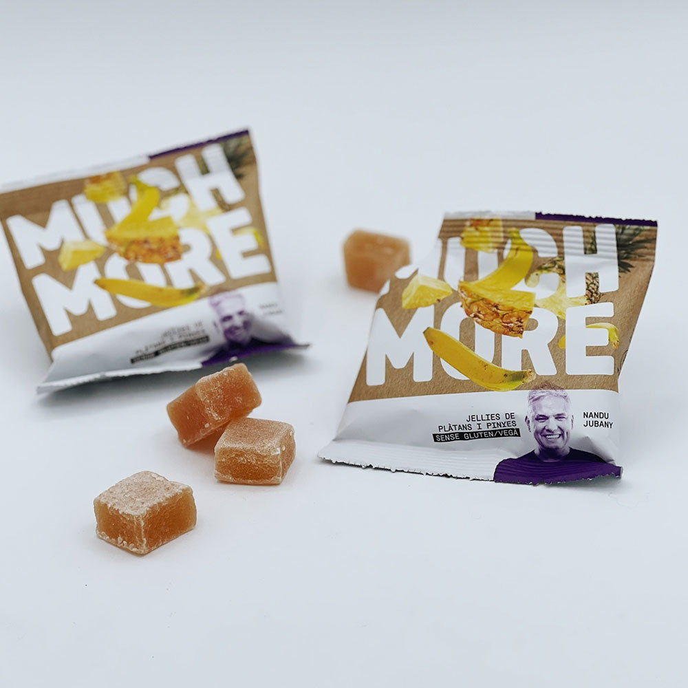 GOMINOLA ENERGÉTICA MUCHMORE PLÁTANO Y PIÑA