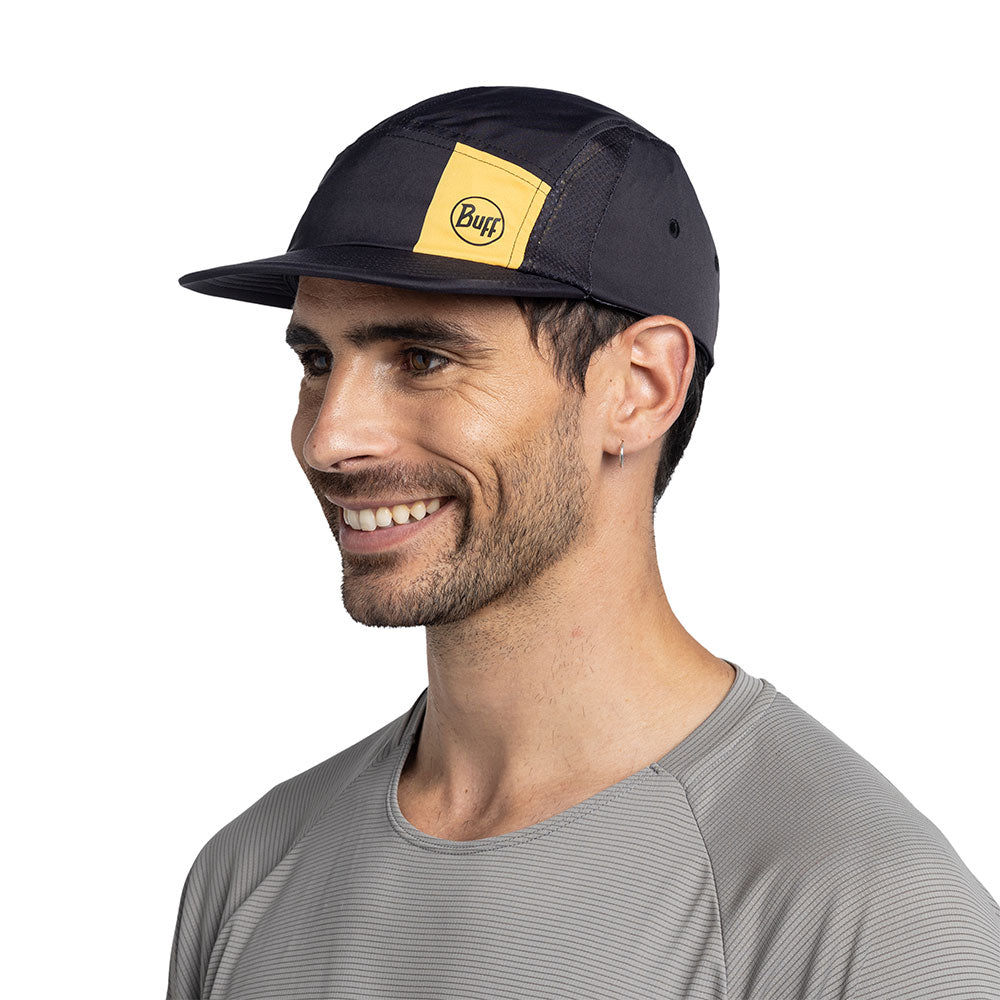 GORRA BUFF 5 PANEL GO LOGO BLACK