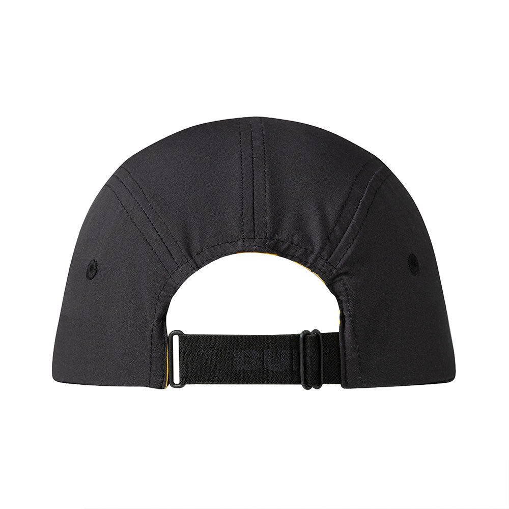 GORRA BUFF 5 PANEL GO LOGO BLACK
