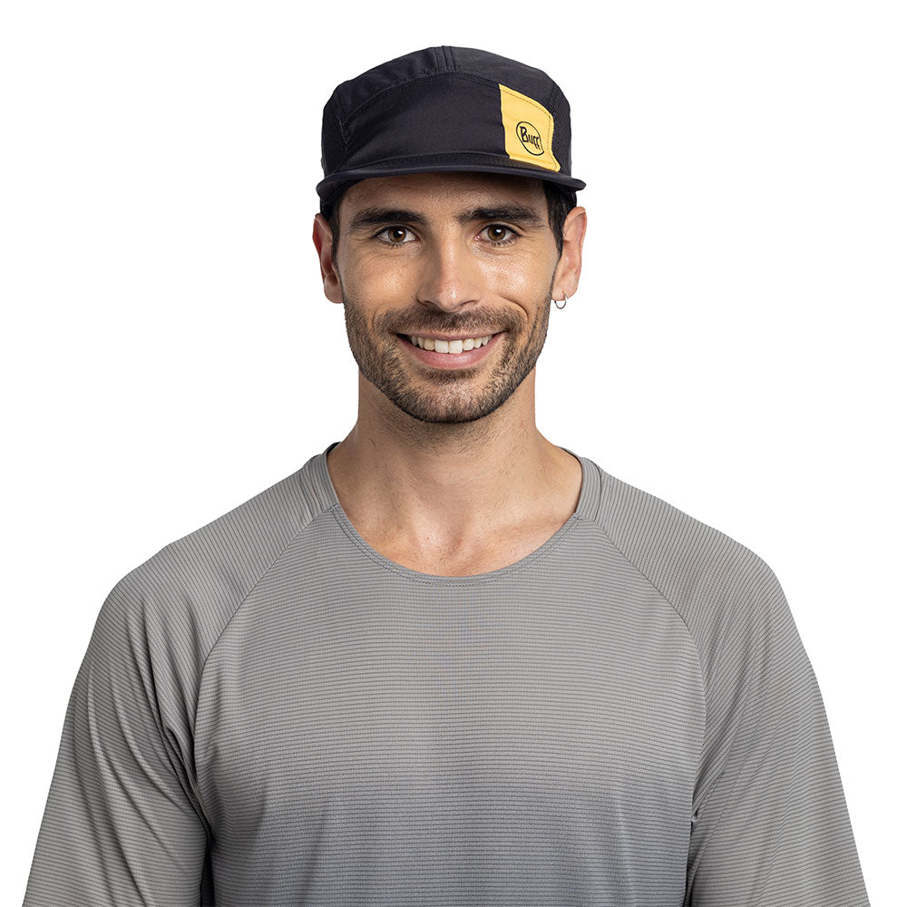 GORRA BUFF 5 PANEL GO LOGO BLACK