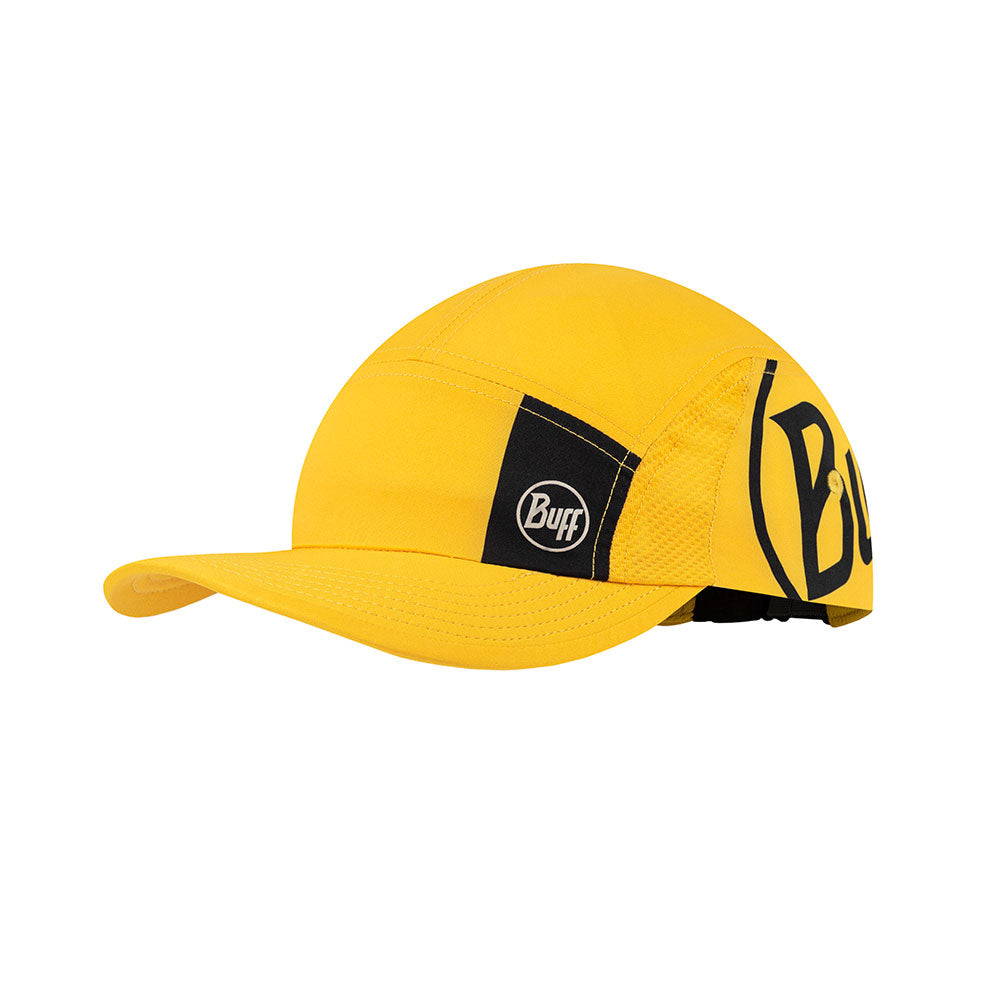 GORRA BUFF 5 PANEL GO LOGO YELLOW