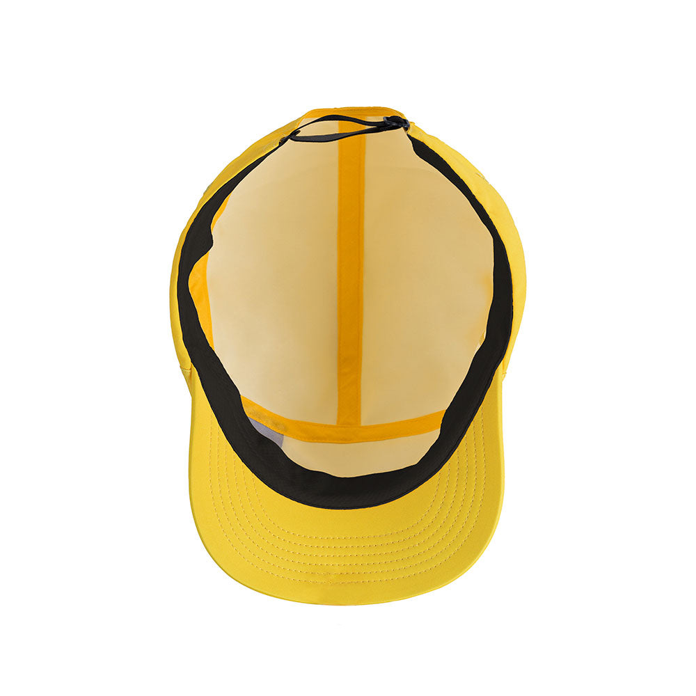 GORRA BUFF 5 PANEL GO LOGO YELLOW