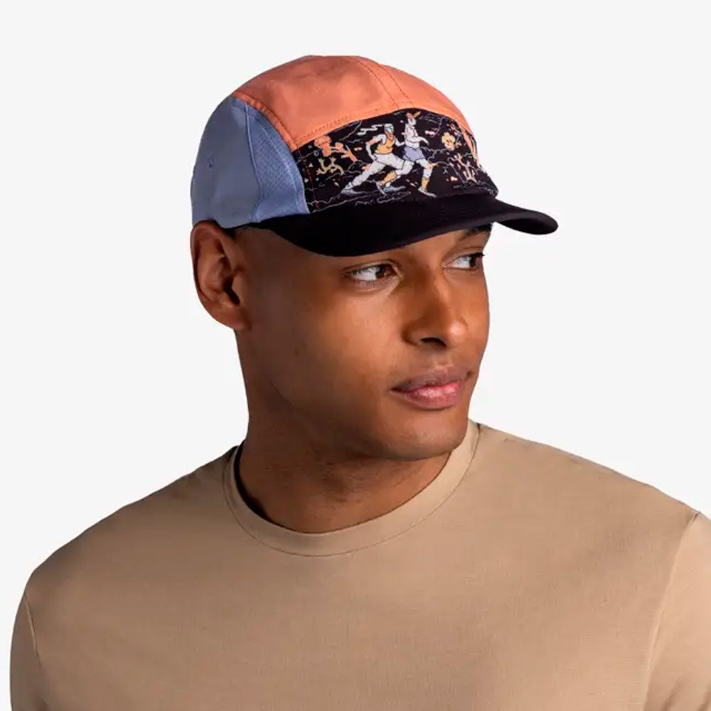 GORRA BUFF 5 PANEL GO POW RUNNING MULTI