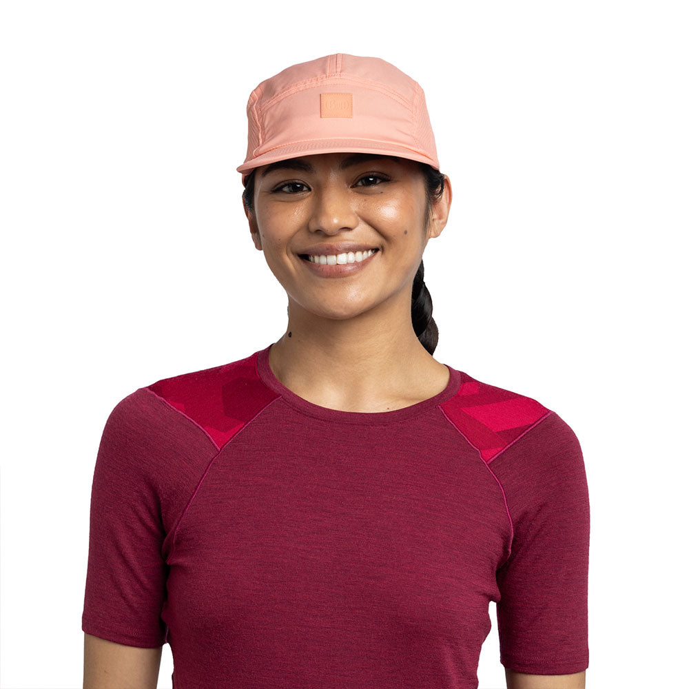 GORRA BUFF 5 PANEL GO SOLID CORAL