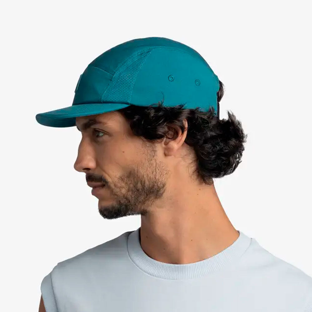 GORRA BUFF 5 PANEL GO SOLID TEAL