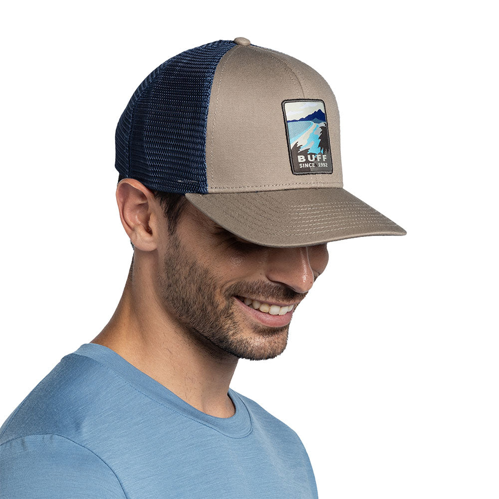 GORRA BUFF EXPLORE TRUCKER SOOR TUNDRA KHAKI