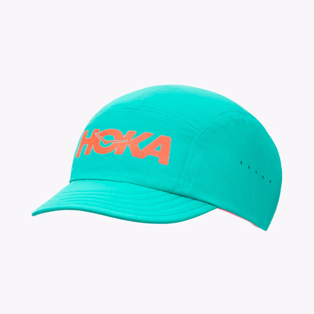 GORRA HOKA PACKABLE ELECTRIC AQUA
