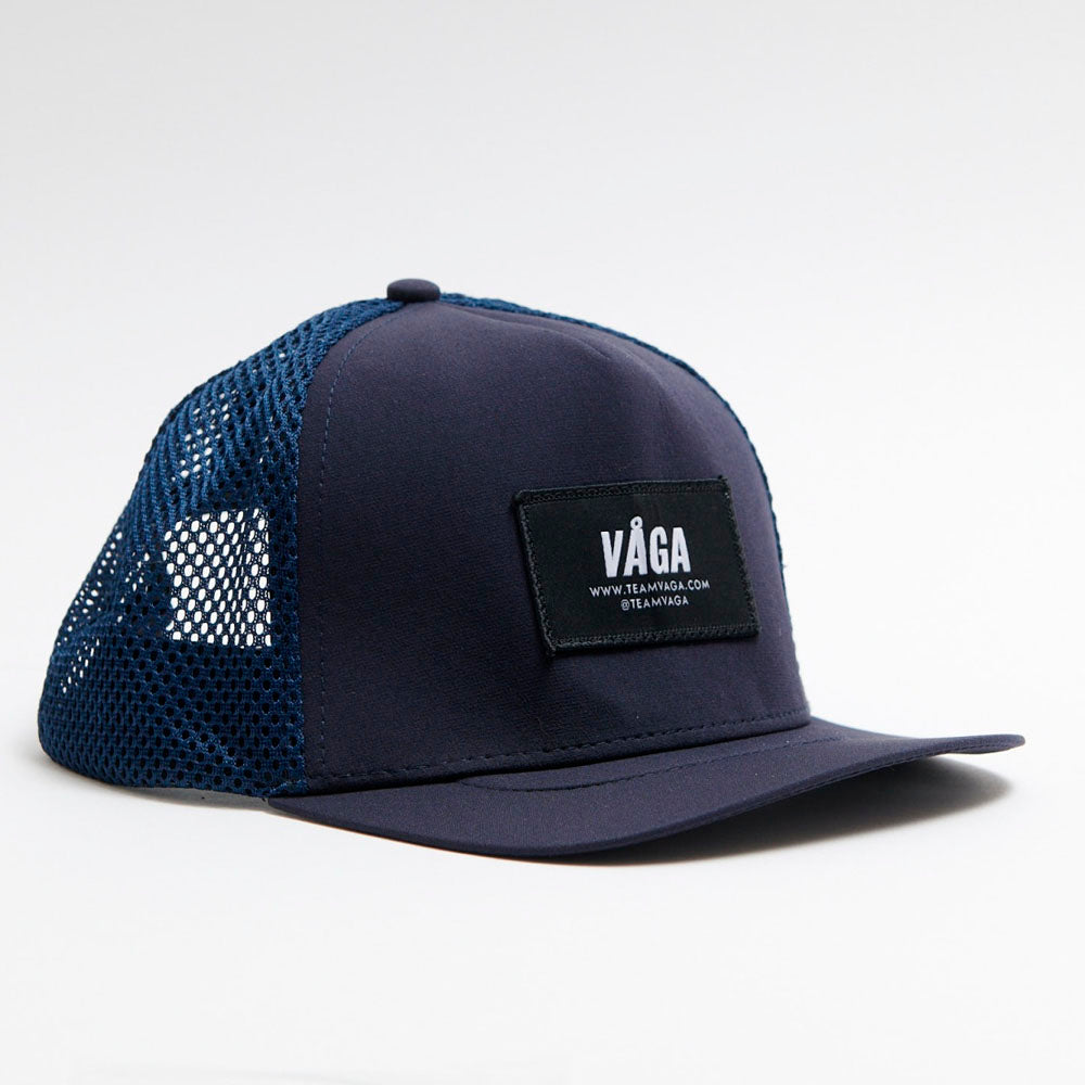 GORRA TRUCKER OPEN MESH VÅGA NAVY BLUE