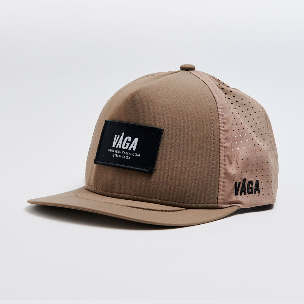 GORRA TRUCKER VÅGA TAUPE / BLACK