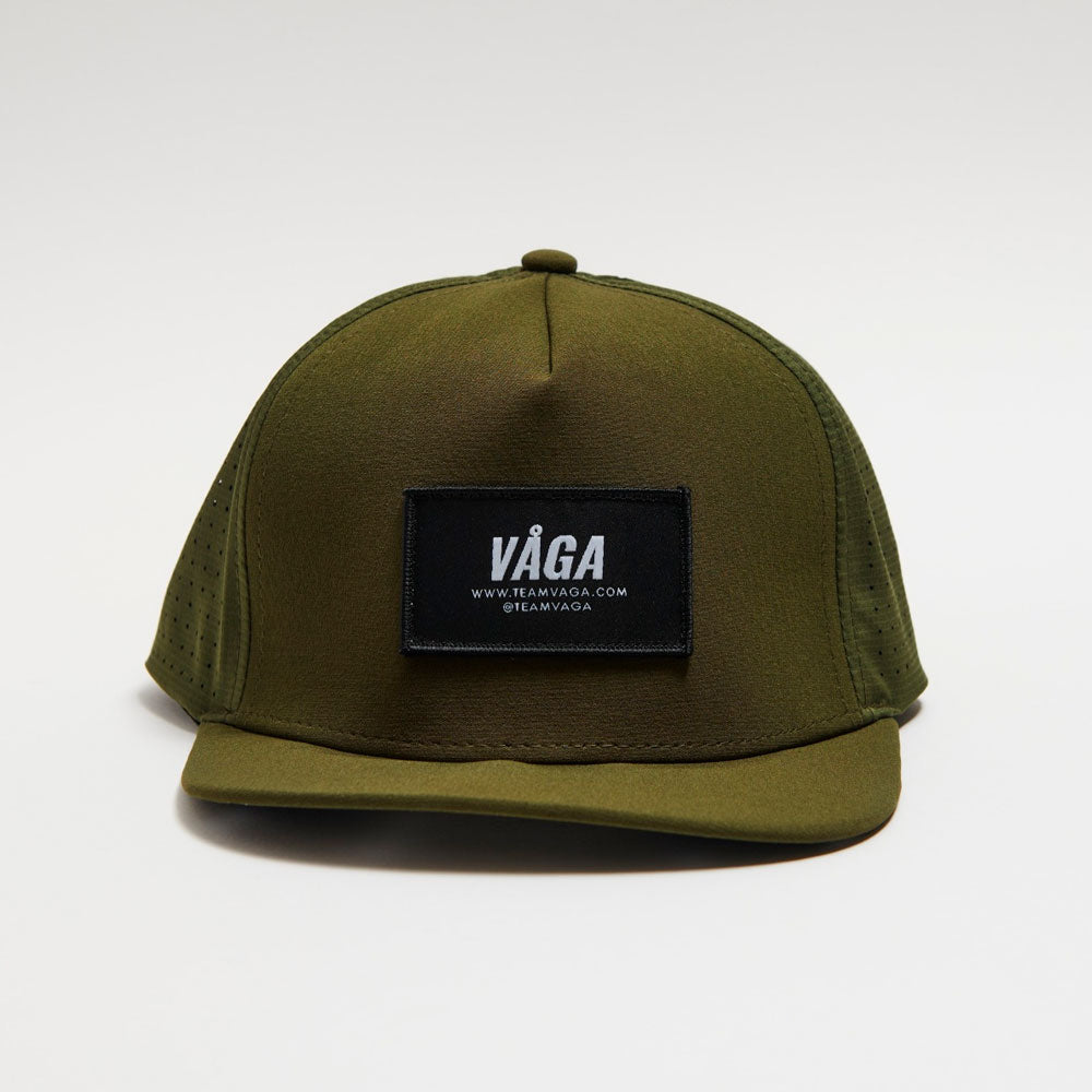 GORRA TRUCKER VÅGA UTILITY GREEN / BLACK / WHITE