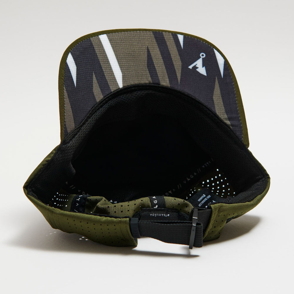 GORRA TRUCKER VÅGA UTILITY GREEN / BLACK / WHITE