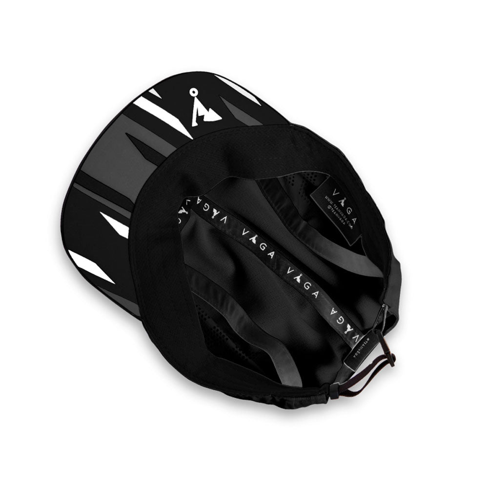 GORRA VÅGA FEATHER RACING CAP STORM BLACK