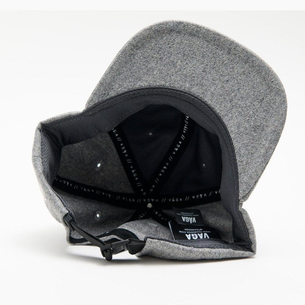 GORRA VÅGA FELT GREY MELANGE