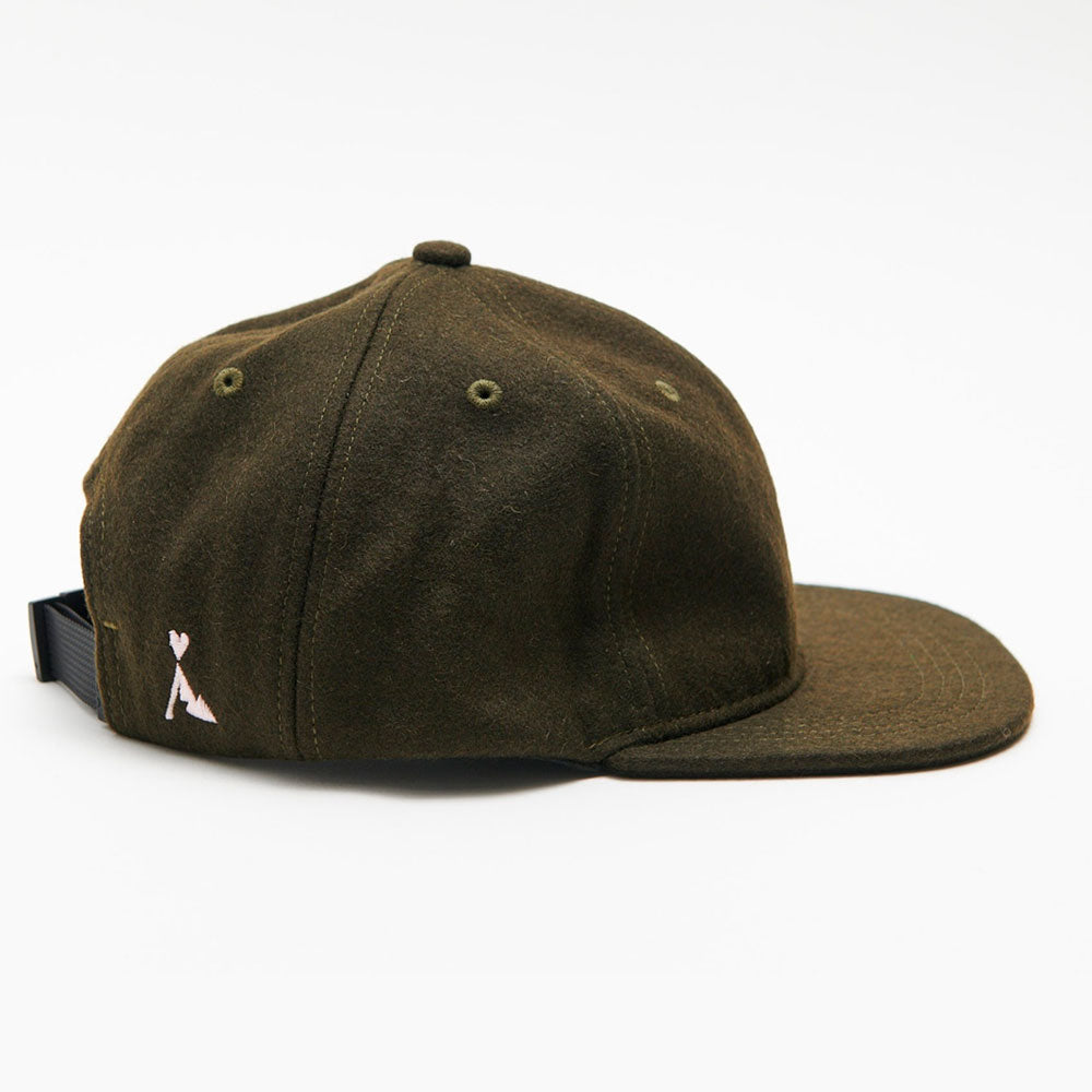 GORRA VÅGA FELT MOSS GREEN