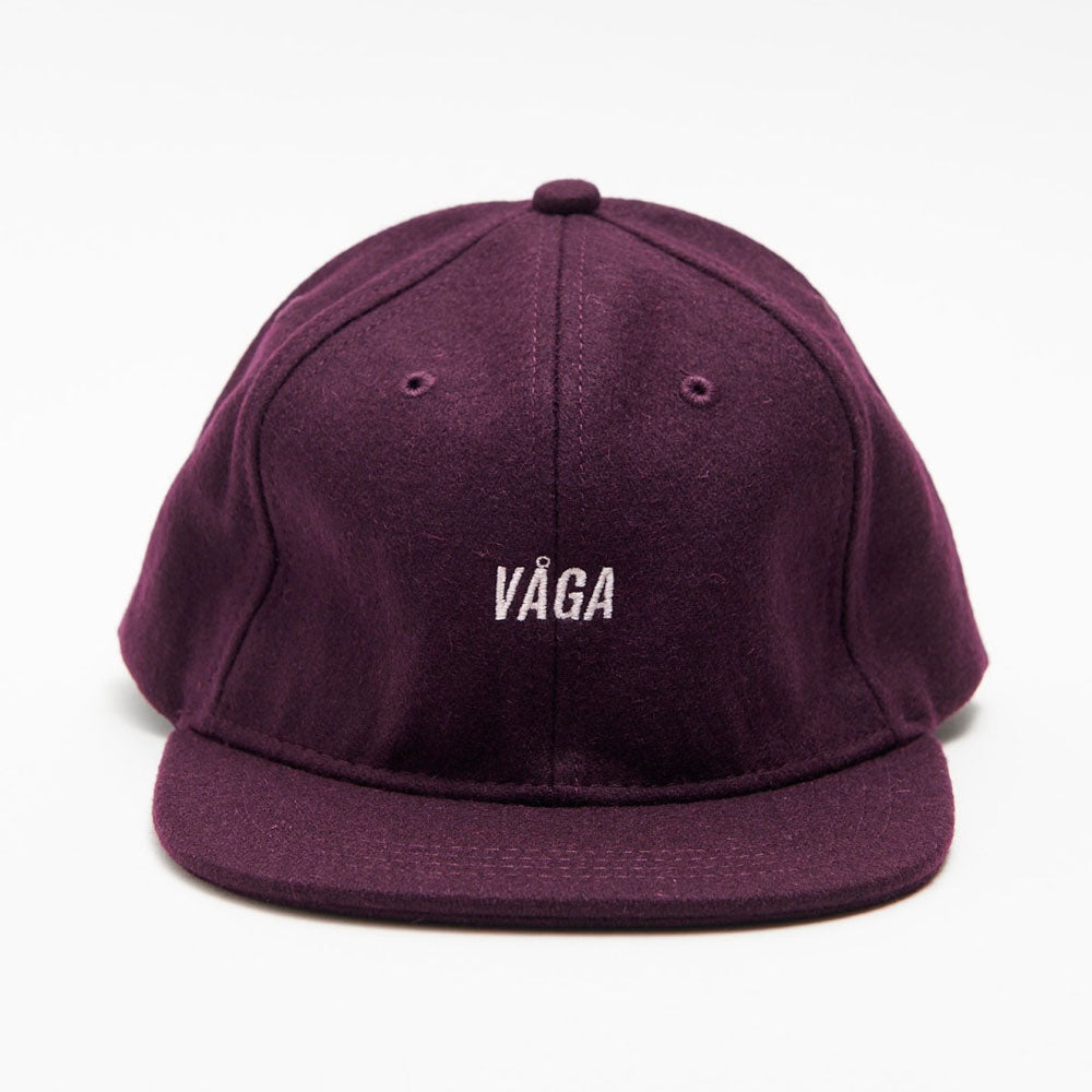 GORRA VÅGA FELT PLUM