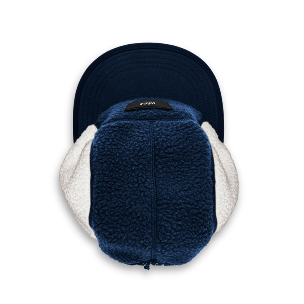 GORRA VÅGA TEDDY FLEECE NAVY / OFF-WHITE