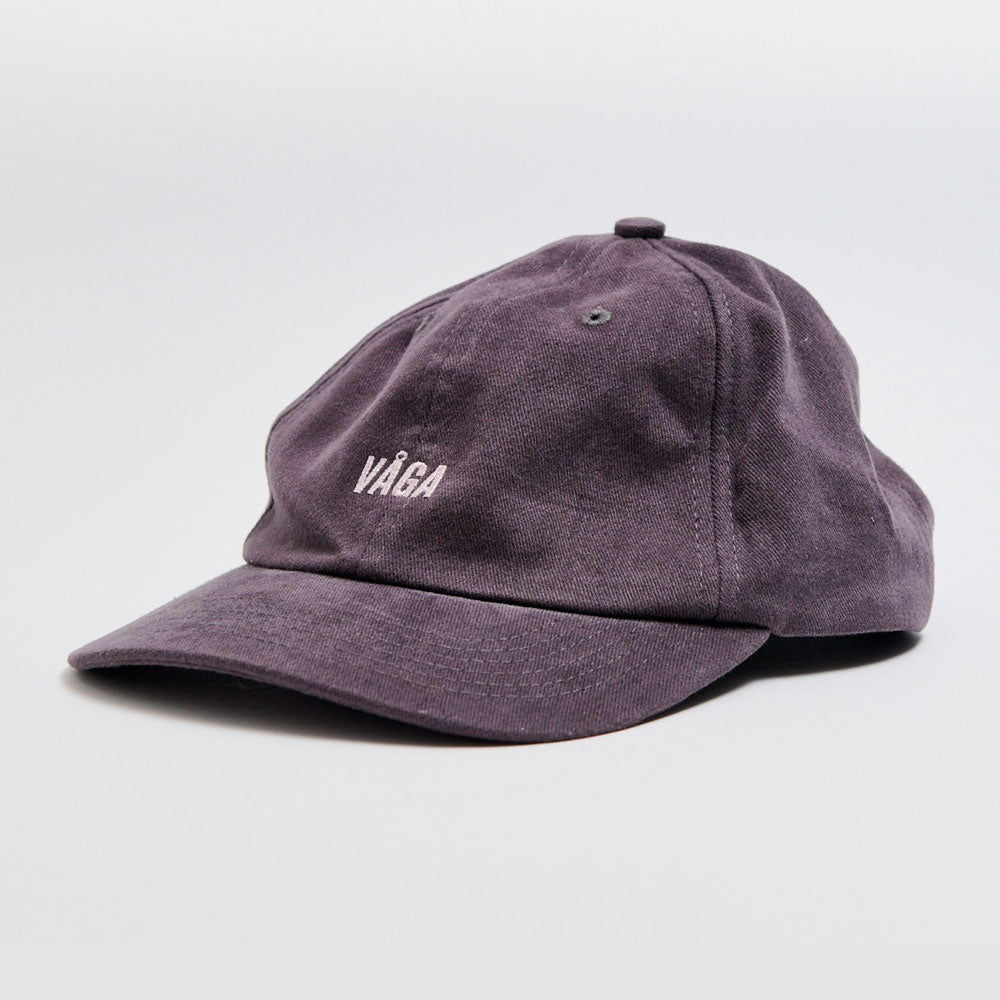 GORRA VÅGA WASHED COTTON CHARCOAL / BLACK