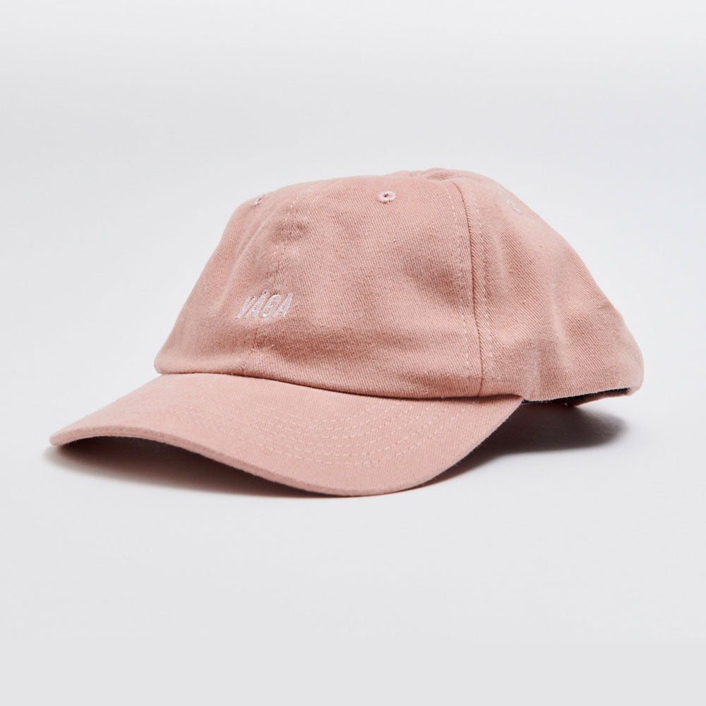 GORRA VÅGA WASHED COTTON CORAL / NAVY BLUE