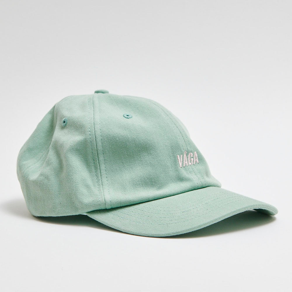 GORRA VÅGA WASHED COTTON PASTEL GREEN