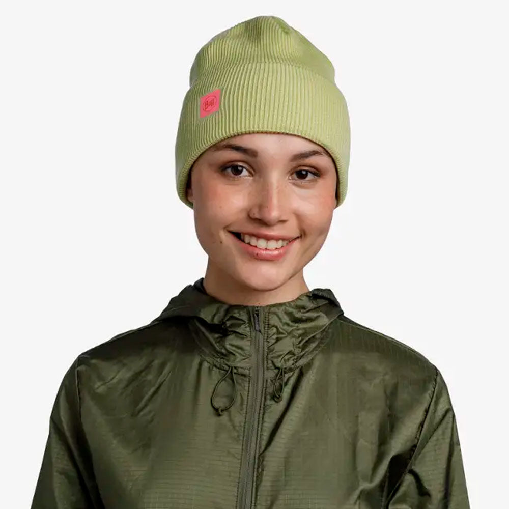 GORRO BUFF CROSSKNIT SHEEN YELLOW