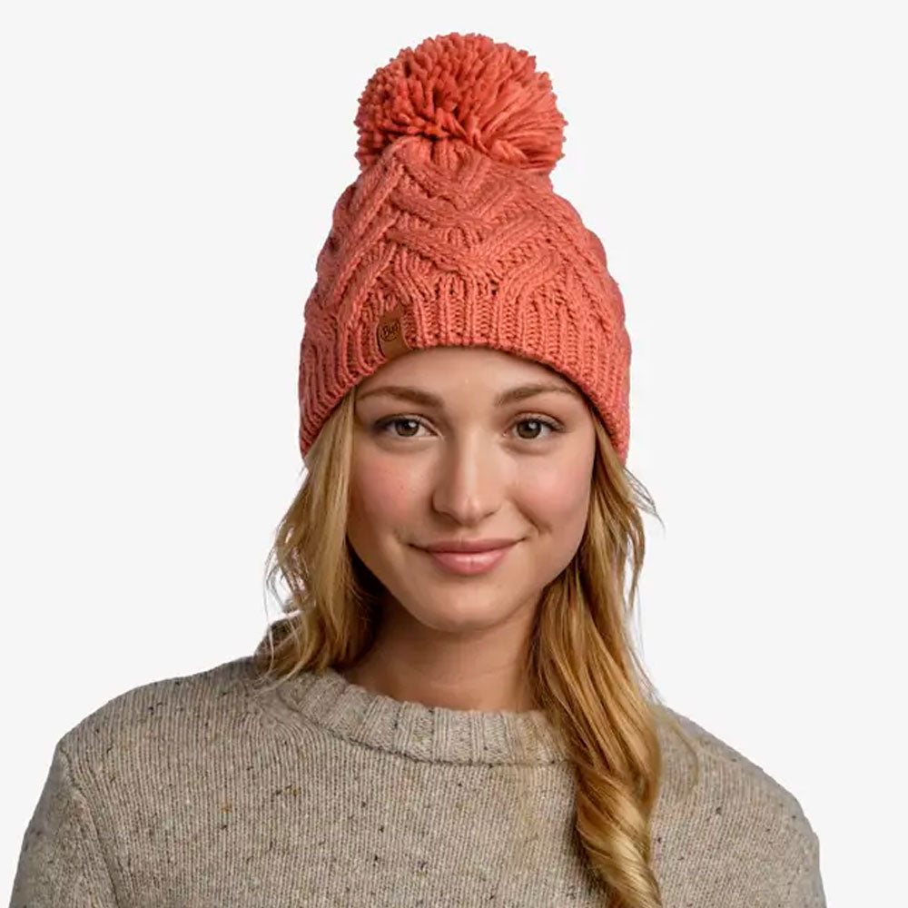 GORRO BUFF KNITTED & FLEECE CARYN CRIMSON